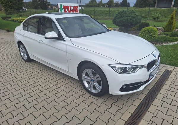 BMW Seria 3 cena 106900 przebieg: 34650, rok produkcji 2018 z Bytom Odrzański małe 704